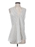 Theory White Sleeveless Blouse Size S - photo 1