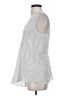 Theory White Sleeveless Blouse Size S - photo 5
