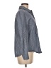 Thakoon Stripes Gray Long Sleeve Button-Down Shirt Size L - photo 4