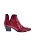 Zara Basic Red Ankle Boots Size EU 42 - photo 1