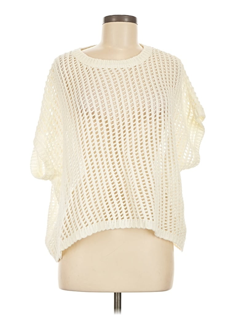 Pre-owned Mustard Seed Pullover Sweater In Ivory