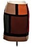 Casual Corner Color Block Brown Casual Skirt Size 16 - photo 1