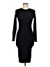 Wilfred Solid Black Cocktail Dress Size M - photo 1