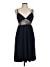 AGB 100% Polyester Blue Cocktail Dress Size 8 - photo 1