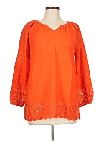 Soft Surroundings 3/4 Sleeve Blouse (view 1)