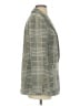 H&M 100% Cotton Houndstooth Gray Blazer Size 4 - photo 4