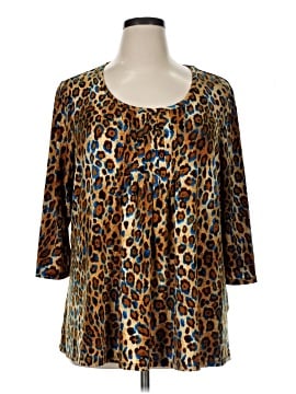 Susan Graver 3/4 Sleeve Blouse