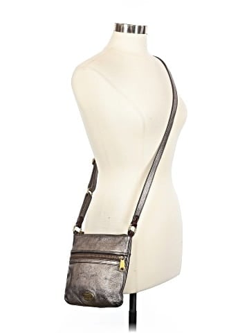 Fossil Leather Crossbody Bag (view 2)
