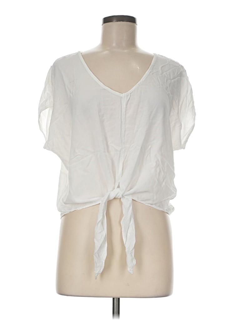 Pre-owned Hard Tail Short Sleeve T-shirt In Ivory