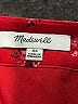Madewell 100% Polyester Red 3/4 Sleeve Blouse Size XS - photo 7