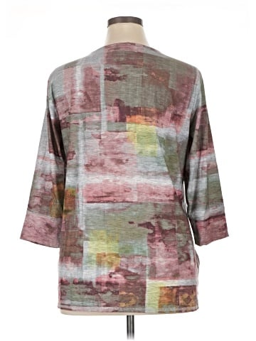 Christopher & Banks 3/4 Sleeve Blouse (view 2)