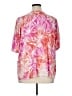 Susan Graver Pink Short Sleeve Blouse Size XL - photo 2