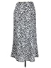 Re:named 100% Polyester Animal Print Silver Casual Skirt Size S - photo 2