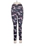 Fabletics Print Purple Leggings Size M - photo 1