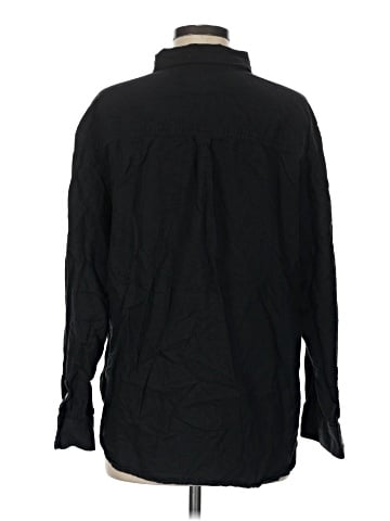 American Eagle Outfitters Long Sleeve Button-Down Shirt (view 2)