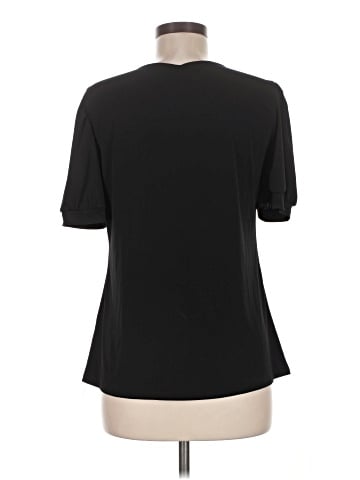 NY Collection Short Sleeve Blouse (view 2)