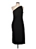 Bebe Solid Black Cocktail Dress Size XL - photo 1
