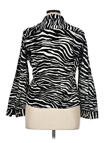 Jones New York Sport Long Sleeve Blouse (view 2)