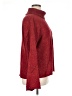J.Jill Tweed Red Turtleneck Sweater Size XL - photo 4
