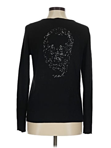 Skull Cashmere Cashmere Pullover Sweater (view 2)