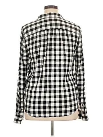 Madewell Wrap-Front Shirt in Buffalo Check (view 2)