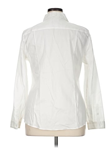 Anne Klein Long Sleeve Button-Down Shirt (view 2)