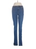 Uniqlo Solid Blue Jeans Size 28 waist - photo 1