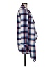 New York Laundry 100% Polyester Plaid Blue Kimono Size M - photo 4