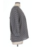 DressBarn 100% Polyester Gray 3/4 Sleeve Blouse Size L - photo 4