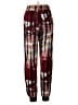 Derek Heart Print Red Casual Pants Size M - photo 2