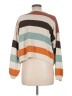 American Eagle Outfitters 100% Polyester Color Block Brown Pullover Sweater Size M - photo 2