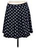 J.Crew 100% Silk Polka Dots Blue Silk Skirt Size 8 - photo 1