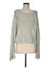James Perse Metallic Silver Pullover Sweater Size Med (2) - photo 1