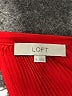 Ann Taylor LOFT 100% Polyester Red Sleeveless Blouse Size XL - photo 7