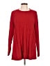 J.Jill 100% Polyester Red Pullover Sweater Size L - photo 1