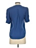 Joie 100% Silk Blue Short Sleeve Blouse Size XS - photo 2