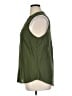 Old Navy 100% Rayon Green Sleeveless Button-Down Shirt Size XL - photo 5