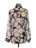 CAbi 100% Polyester Black Long Sleeve Blouse Size M - photo 2