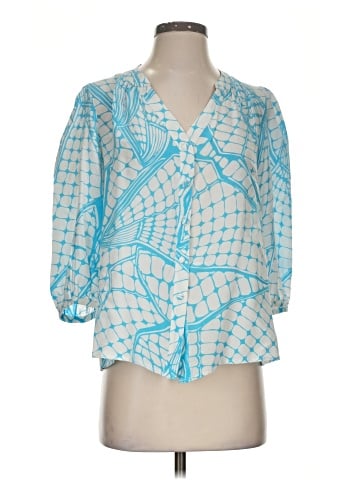 Annie Griffin 3/4 Sleeve Blouse (view 1)