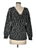 Reference Point 100% Acrylic Tweed Black Pullover Sweater Size M - photo 2