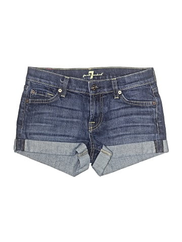 7 For All Mankind Denim Shorts (view 1)