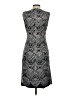 Prabal Gurung 100% Polyester Animal Print Silver Cocktail Dress Size 4 - photo 2