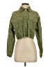 Forever 21 100% Cotton Green Jacket Size S - photo 1