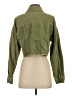 Forever 21 100% Cotton Green Jacket Size S - photo 2