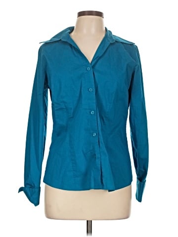 Worthington Long Sleeve Blouse (view 1)
