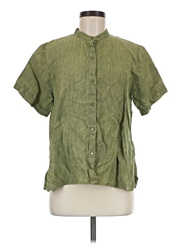 Eileen Fisher Short Sleeve Blouse (view 1)