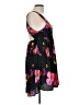 Roxy 100% Polyester Floral Black Casual Dress Size L - photo 4