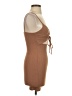 GRAFFITI Brown Cocktail Dress Size S - photo 4