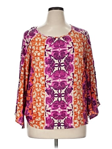 Chico's 3/4 Sleeve Top (view 1)
