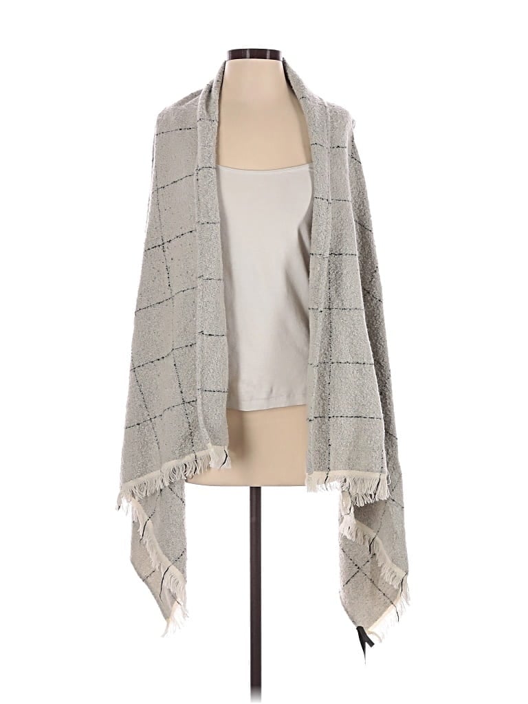 Pre-owned Express Cardigan Sweater In Gray